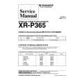 PIONEER XRP365 Service Manual PIONEER XRP365 Service Manual