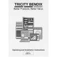 TRICITY BENDIX CAW811 Owners Manual TRICITY BENDIX CAW811 Owners Manual