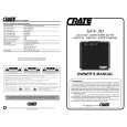 CRATE GFX-30 Owners Manual CRATE GFX-30 Owners Manual