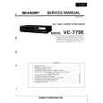 SHARP VC779E Service Manual SHARP VC779E Service Manual