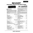 SHARP RT320H/S Service Manual SHARP RT320H/S Service Manual