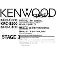 KENWOOD KRCS100 Owners Manual KENWOOD KRCS100 Owners Manual