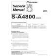 PIONEER X-A4800/MYXJ Service Manual PIONEER X-A4800/MYXJ Service Manual