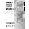 SHARP DVHR300S Owners Manual SHARP DVHR300S Owners Manual
