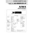 AIWA AD-3800E Service Manual AIWA AD-3800E Service Manual