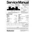 TECHNICS SCCA10 Service Manual TECHNICS SCCA10 Service Manual