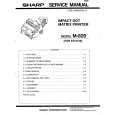 SHARP M-820 Service Manual SHARP M-820 Service Manual