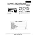 SHARP WQ271Z Service Manual SHARP WQ271Z Service Manual