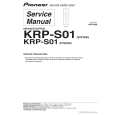 PIONEER KRP-S01/SXTW/E5 Service Manual PIONEER KRP-S01/SXTW/E5 Service Manual