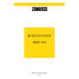 ZANUSSI BMF810W Owners Manual ZANUSSI BMF810W Owners Manual