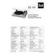 DUAL CS511 Service Manual DUAL CS511 Service Manual