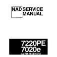 NAD 7020E Service Manual NAD 7020E Service Manual