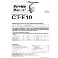 PIONEER CT-F10/ZVYXJ Service Manual PIONEER CT-F10/ZVYXJ Service Manual