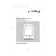 PRIVILEG 053.540 1/10429 Owners Manual PRIVILEG 053.540 1/10429 Owners Manual