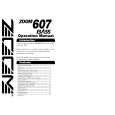 ZOOM 607_BASS Owners Manual ZOOM 607_BASS Owners Manual