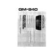 PIONEER GM840 Owners Manual PIONEER GM840 Owners Manual