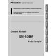 PIONEER GM-6000F Owners Manual PIONEER GM-6000F Owners Manual