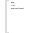 AEG FW503,Frostwächter Owners Manual AEG FW503,Frostwächter Owners Manual