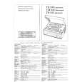 GRUNDIG TS340 DE LUXE Owners Manual GRUNDIG TS340 DE LUXE Owners Manual
