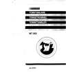 ELECTROLUX WT253 Owners Manual ELECTROLUX WT253 Owners Manual
