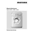 MATURA MATURA9340W, 20128 Owners Manual MATURA MATURA9340W, 20128 Owners Manual