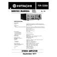 HITACHI HA5300 Service Manual HITACHI HA5300 Service Manual