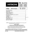 HITACHI 32CX39B Owners Manual HITACHI 32CX39B Owners Manual