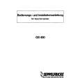 SEPPELFRICKE GS450-1 Owners Manual SEPPELFRICKE GS450-1 Owners Manual