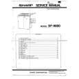 SHARP SF-9800 Service Manual SHARP SF-9800 Service Manual