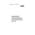 ZANUSSI ZW123 Owners Manual ZANUSSI ZW123 Owners Manual