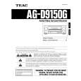 TEAC AG-D9150G Owners Manual TEAC AG-D9150G Owners Manual