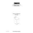 ZANUSSI SPAZIO Owners Manual ZANUSSI SPAZIO Owners Manual