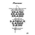 PIONEER XR-A780 Owners Manual PIONEER XR-A780 Owners Manual
