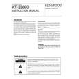 KENWOOD KT-3300D Owners Manual KENWOOD KT-3300D Owners Manual