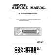 ALPINE CDA-5755 Service Manual ALPINE CDA-5755 Service Manual