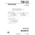 SONY TCM333 Service Manual SONY TCM333 Service Manual