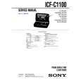 SONY ICFC1100 Service Manual SONY ICFC1100 Service Manual