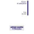 ARTHUR MARTIN ELECTROLUX FE885RR1 Owners Manual ARTHUR MARTIN ELECTROLUX FE885RR1 Owners Manual