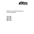 JUNO-ELECTROLUX JDU1450B Owners Manual JUNO-ELECTROLUX JDU1450B Owners Manual