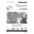 PANASONIC PV-GS500 Owners Manual PANASONIC PV-GS500 Owners Manual
