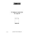 ZANUSSI TC482W Owners Manual ZANUSSI TC482W Owners Manual