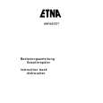 ETNA ENFI8517ZT/E01 Owners Manual ETNA ENFI8517ZT/E01 Owners Manual