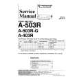 PIONEER A403R Service Manual PIONEER A403R Service Manual