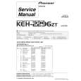 PIONEER KEH2296ZT Service Manual PIONEER KEH2296ZT Service Manual