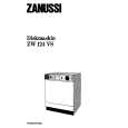 ZANUSSI ZW124VS Owners Manual ZANUSSI ZW124VS Owners Manual
