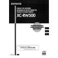 AIWA XC-RW500 Owners Manual AIWA XC-RW500 Owners Manual