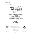 WHIRLPOOL SF311PSRW1 Parts Catalog WHIRLPOOL SF311PSRW1 Parts Catalog
