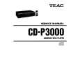 TEAC CDP3000 Service Manual TEAC CDP3000 Service Manual
