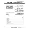SHARP CD-BP1500W Service Manual SHARP CD-BP1500W Service Manual