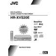 JVC HR-XVS20EK Owners Manual JVC HR-XVS20EK Owners Manual